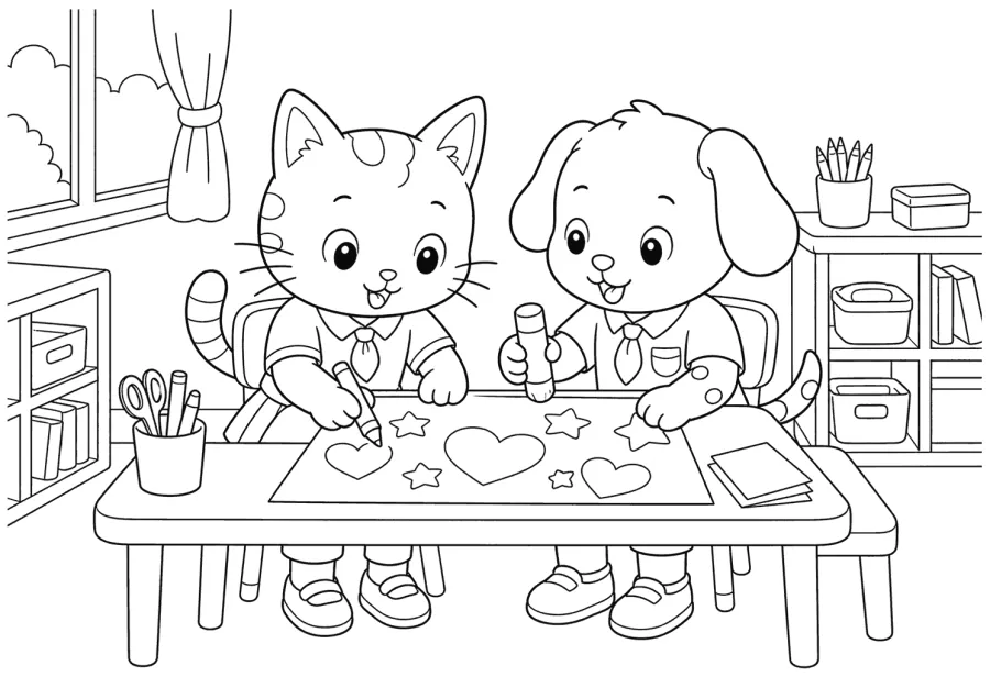 Cat and Dog Making Crafts
