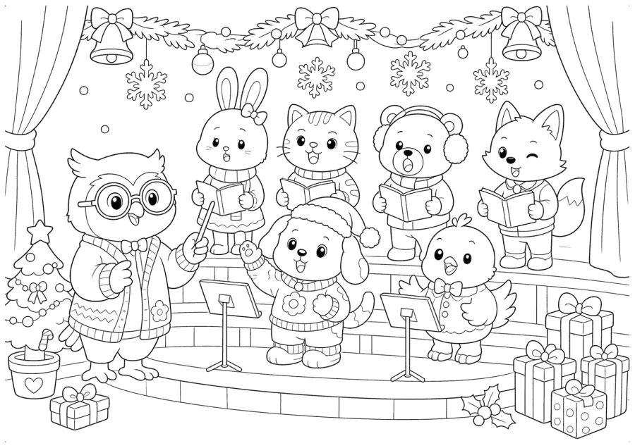 Christmas Dog Holiday Classroom Party