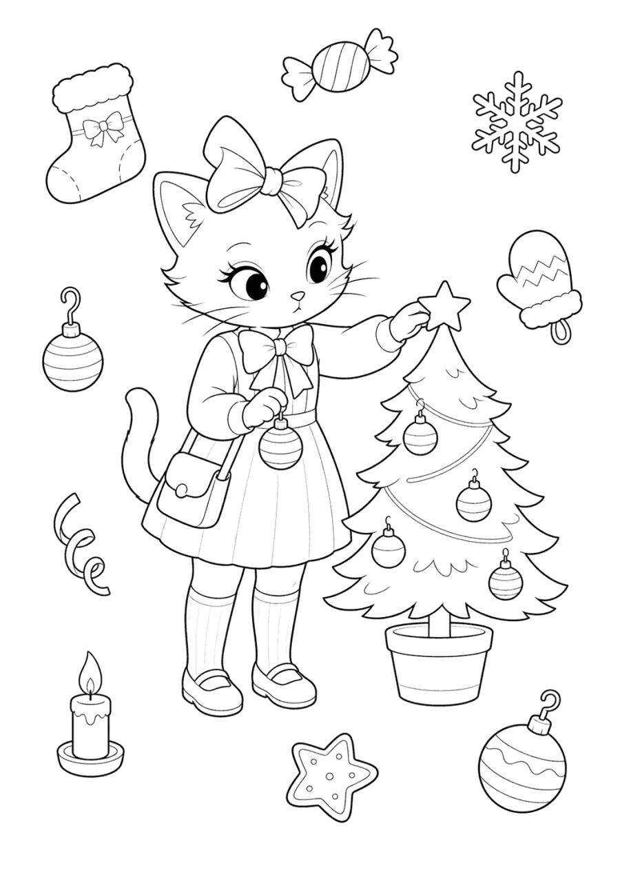 Christmas Cat preview
