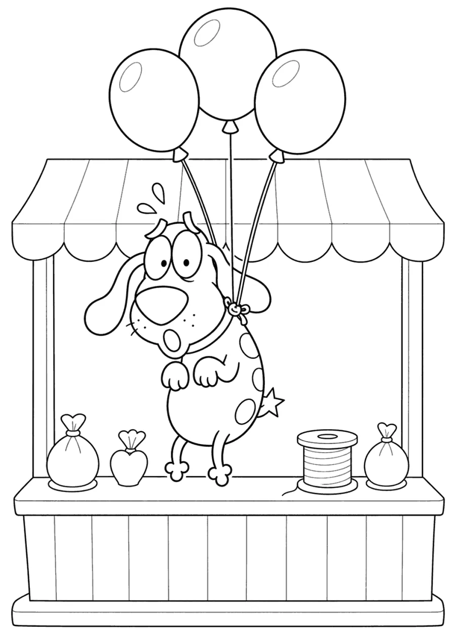 Courage at a Carnival Booth