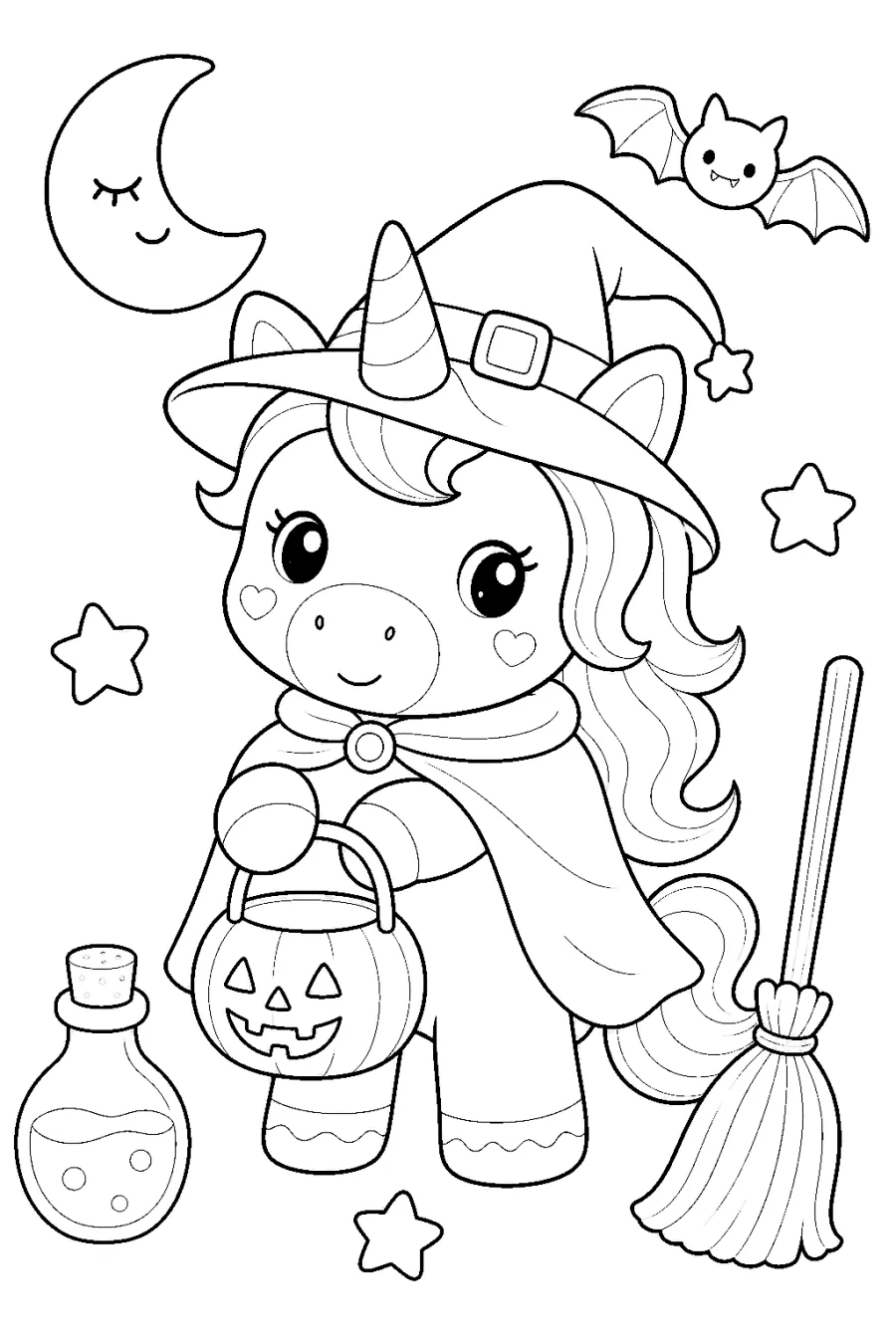 Halloween Unicorn preview