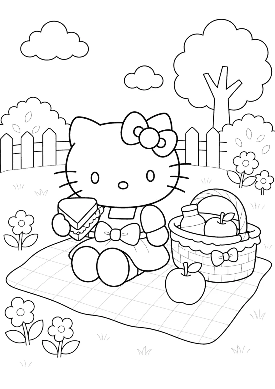 Hello Kitty Backyard Picnic