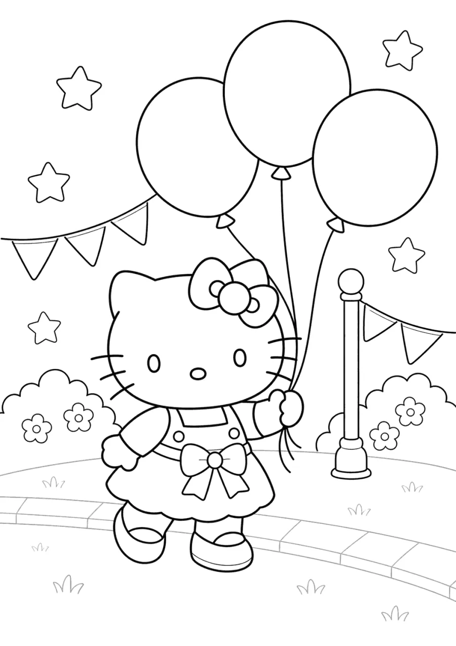 Hello Kitty Balloon Parade