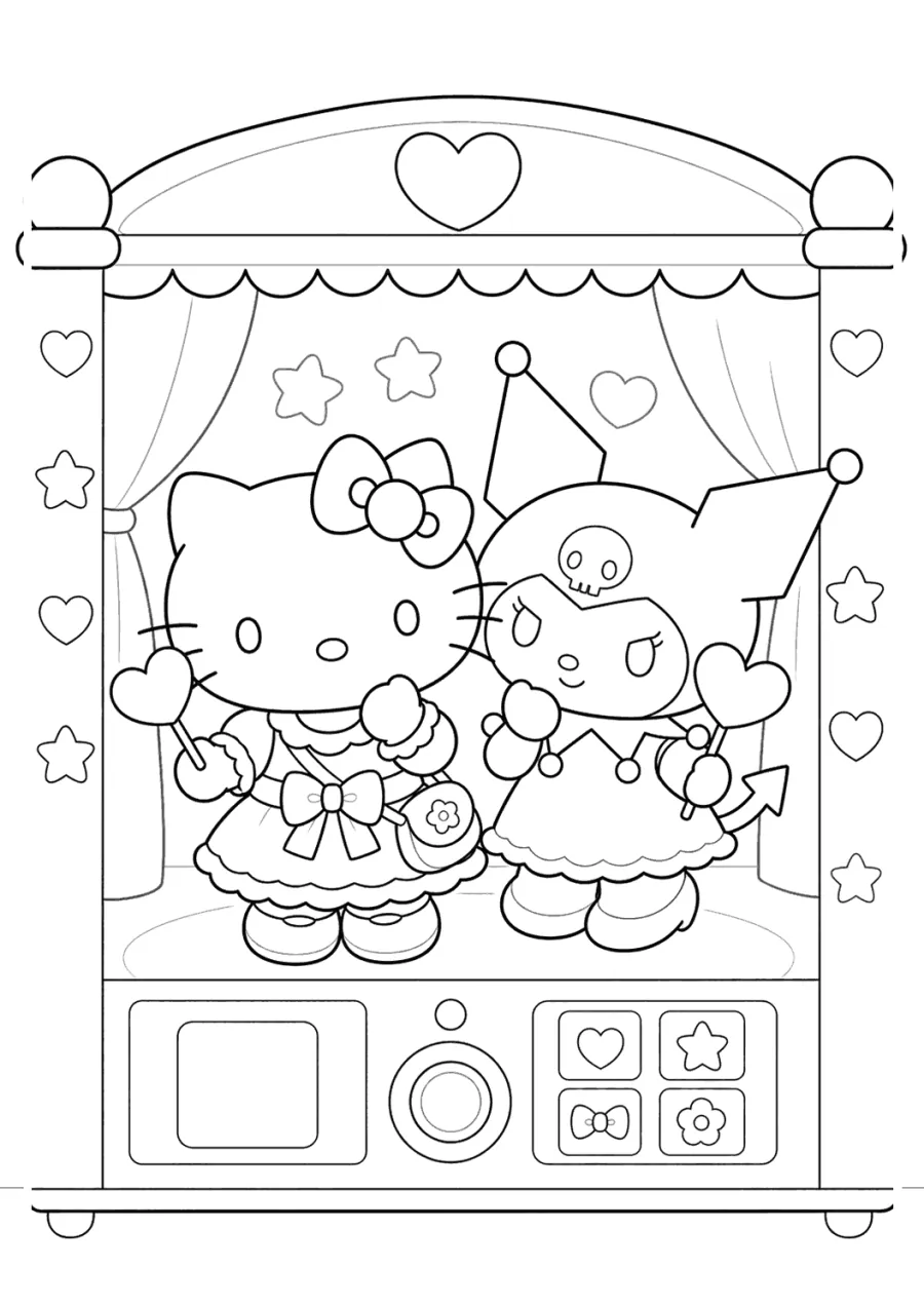 Kuromi Sticker Photo Booth