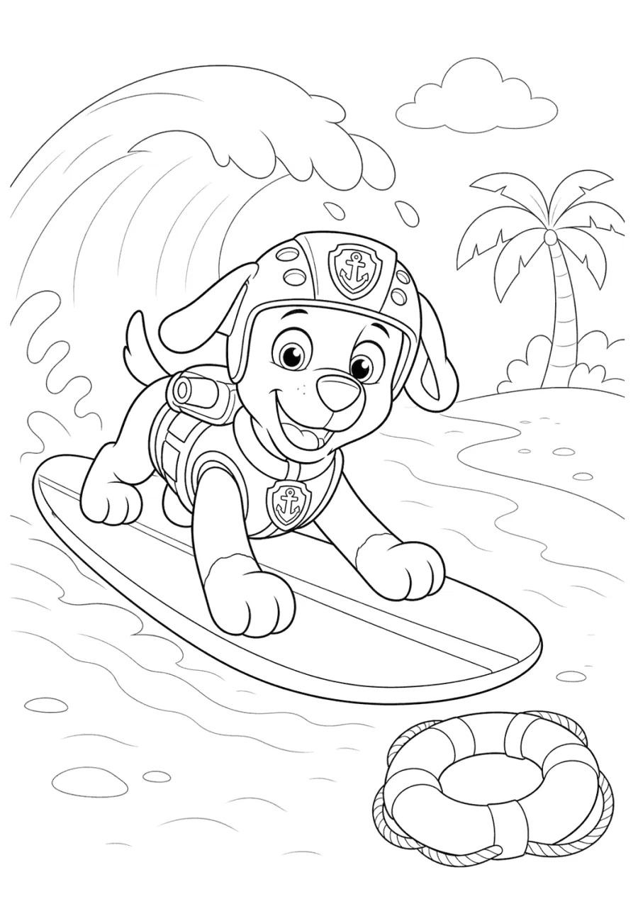Paw Patrol Zuma Surf Rescue