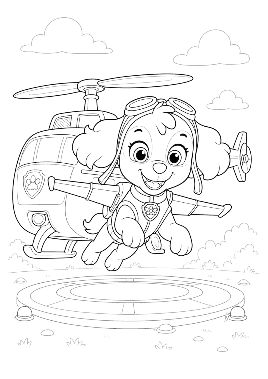 Skye Paw Patrol preview