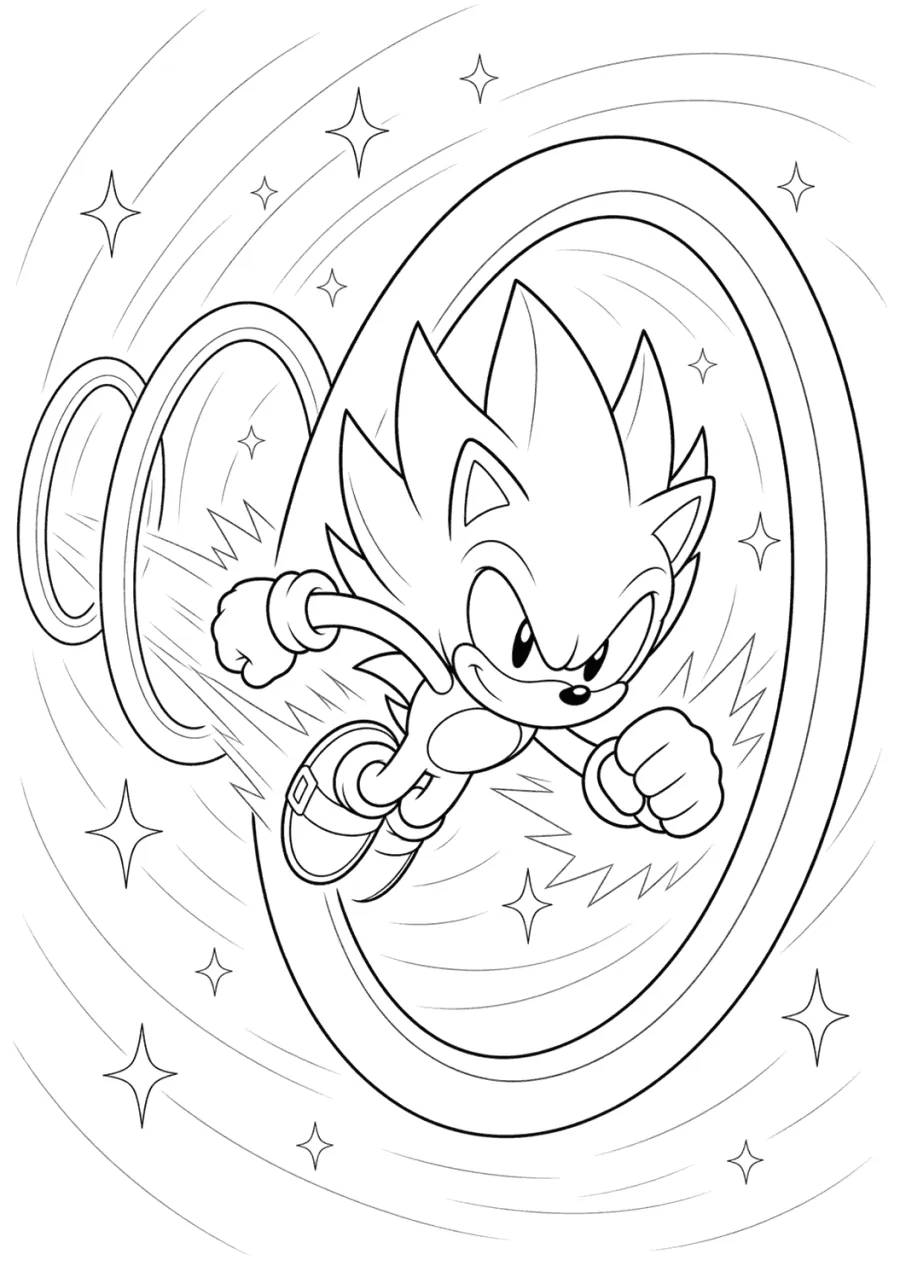 Super Sonic Flying Through a Ring Tunnel